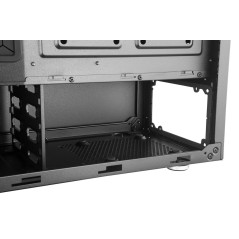 Cooler Master Silencio S600 ATX Tower Case - Sleek Black Design, Perfect for Silent Builds - No PSU Included | 4719512087398